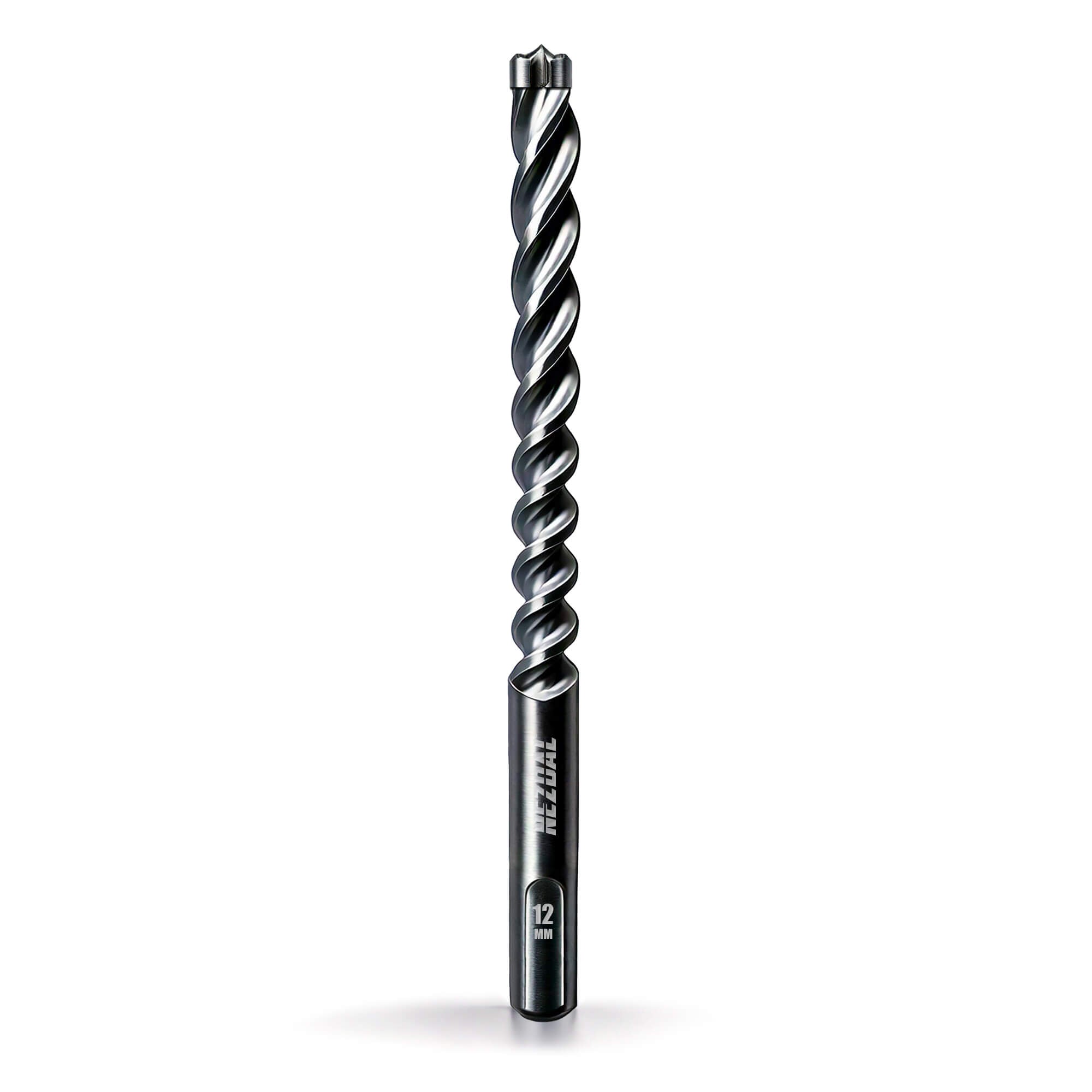 12 x 215mm | Reinforced Concrete, Masonry, Stone | The Best Concrete Drill Bit on the Market | Extra Long | For SDS Plus Rotary Hammers