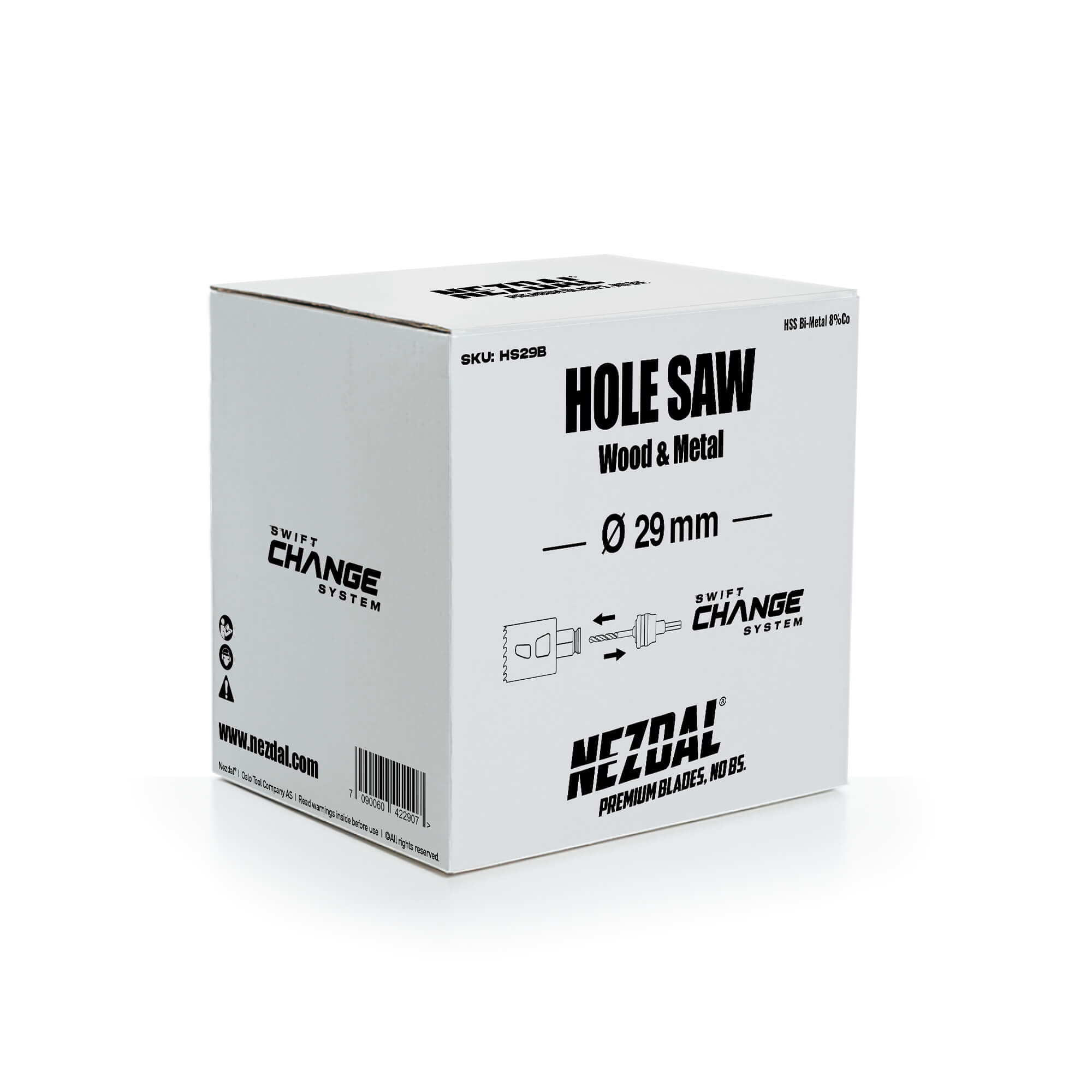 29mm | Wood & Metal | Grizzly BiM® | Hole Saw