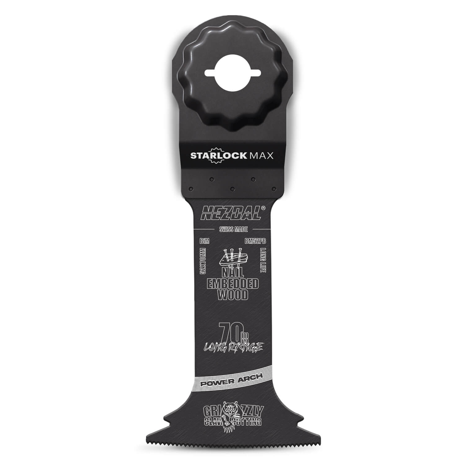 Træ & Søm | 52x70mm | 70mm skæredybde | Power Arch | Starlock Max®