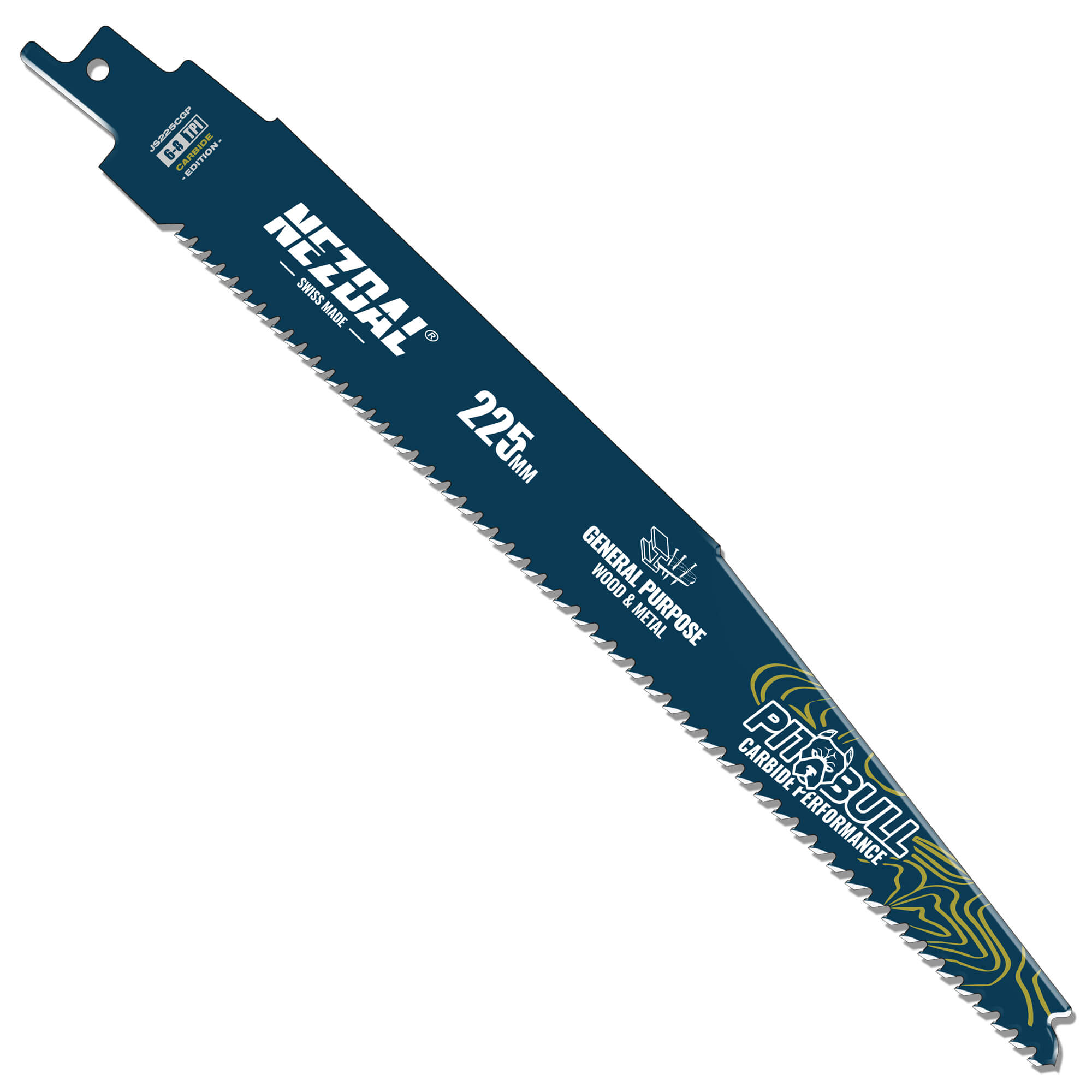 Generel Brug | Multi-Material | 225mm | 50X levetid | Carbide Performance | Bajonetsavklinge