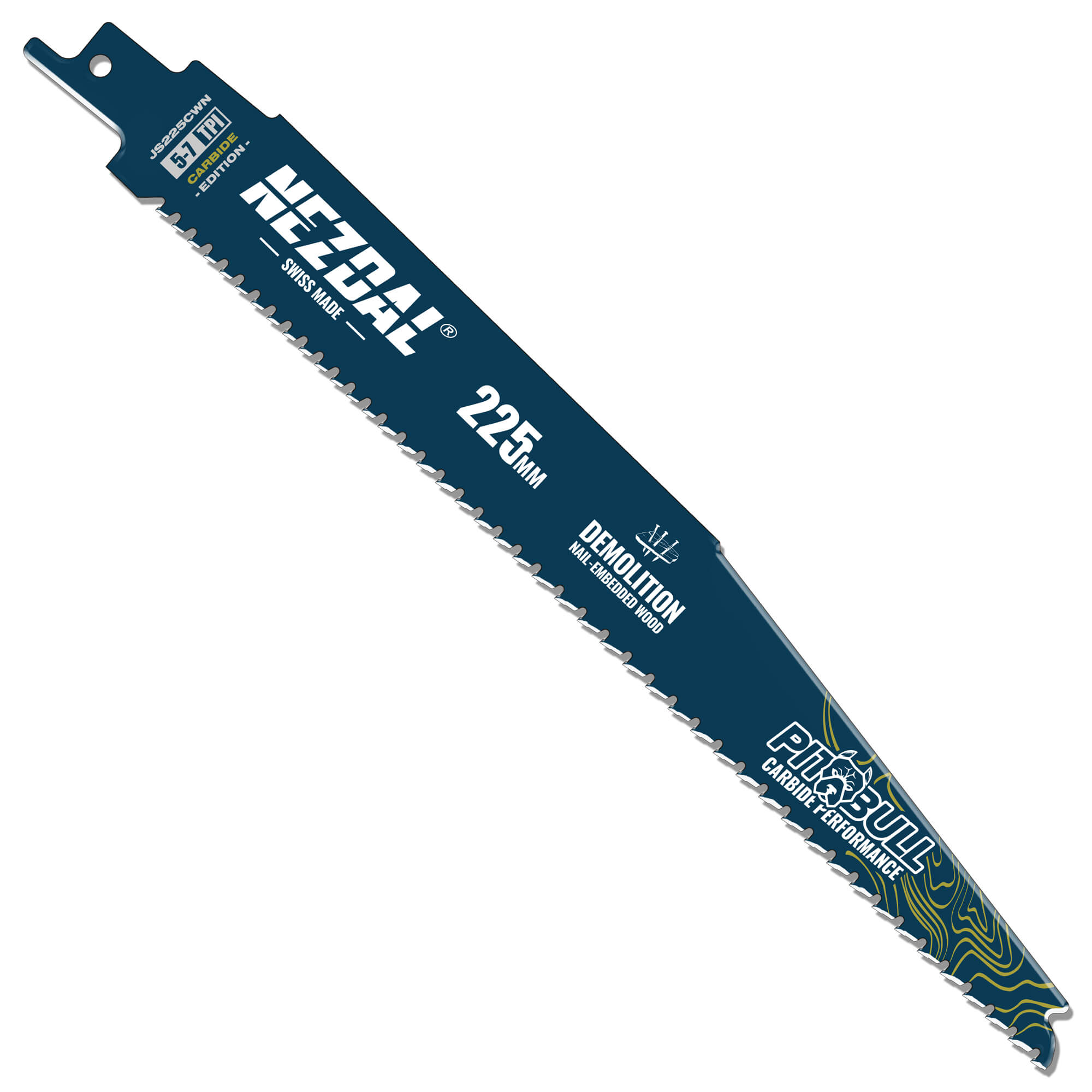 Demolition | Træ & Metal | 225mm | 50X levetid | Carbide Performance | Bajonetsavklinge